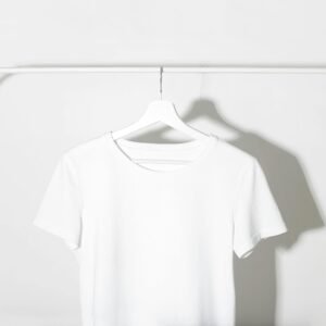 Bright White Rail Tee