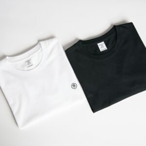 Monochrome Fold Duo Tee