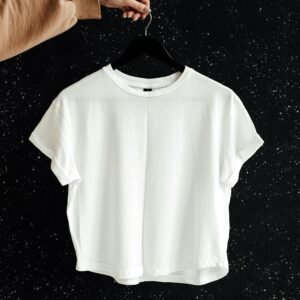 Night Contrast Crop Tee